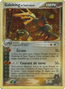 Carte Pokémon Galeking de Team Magma 7/95