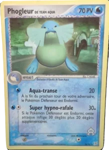 Carte Pokemon Phogleur de Team Aqua 16/95 EX Team Magma vs Team Aqua