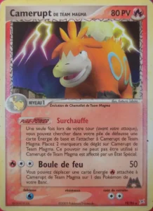 Carte Pokemon Camerupt de Team Magma 19/95 EX Team Magma vs Team Aqua