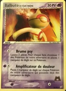 Carte Pokemon Balbuto de Team Magma 32/95 EX Team Magma vs Team Aqua