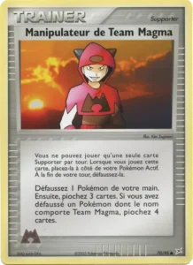 Carte Pokemon Manipulateur de Team Magma 70/95 EX Team Magma vs Team Aqua