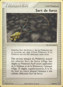 Carte Pokemon Sort de force 74/95 EX Team Magma vs Team Aqua