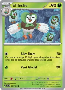 Carte Pokémon Efflèche 004/64