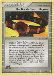 Carte Pokemon Raclée de Team Magma 81/95 EX Team Magma vs Team Aqua