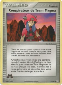 Carte Pokemon Conspirateur de Team Magma 82/95 EX Team Magma vs Team Aqua