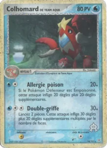 Carte Pokemon Colhomard de Team Aqua 14/95 EX Team Magma vs Team Aqua