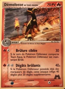Carte Pokemon Démolosse de Team Magma 34/95 EX Team Magma vs Team Aqua