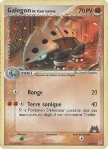Carte Pokemon Galegon de Team Magma 36/95 EX Team Magma vs Team Aqua