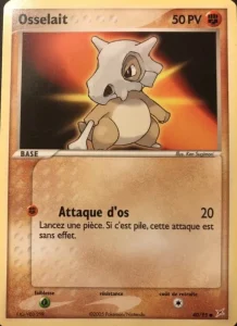 Carte Pokemon Osselait 40/95 EX Team Magma vs Team Aqua
