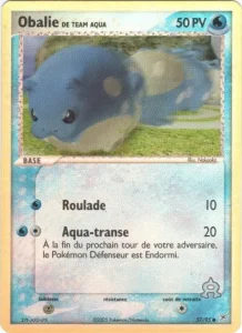 Carte Pokemon Obalie de Team Aqua 57/95 EX Team Magma vs Team Aqua