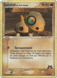 Carte Pokemon Galekid de Team Magma 59/95 EX Team Magma vs Team Aqua