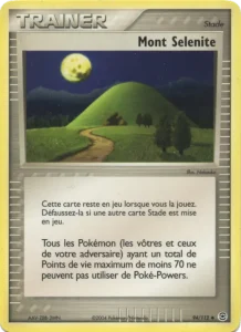 Carte Pokemon Mont Selenite 94/112 EX Rouge Feu & Vert Feuille