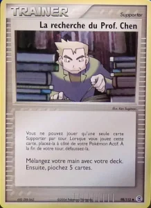 La recherche du Prof. Chen 98 — EX Rouge Feu & Vert Feuille