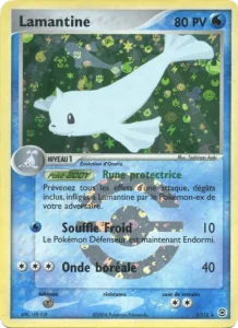 Carte Pokémon Lamantine 3/112