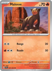 Carte Pokémon Malosse 007/64