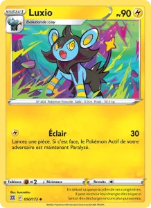 Carte Pokemon Luxio 050/172 Stars Étincelantes