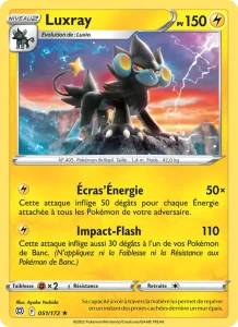 Carte Pokemon Luxray 051/172 Stars Étincelantes