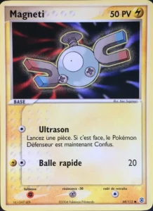 Carte Pokemon Magneti 68/112 EX Rouge Feu & Vert Feuille