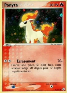 Ponyta 76 — EX Rouge Feu & Vert Feuille