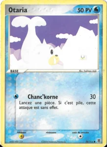 Otaria 78 — EX Rouge Feu & Vert Feuille
