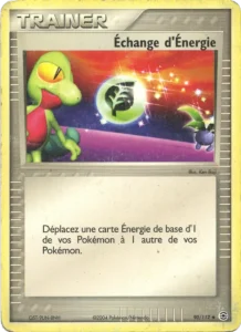 Échange d'Énergie 90 — EX Rouge Feu & Vert Feuille