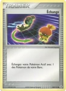 Échange 102 — EX Rouge Feu & Vert Feuille