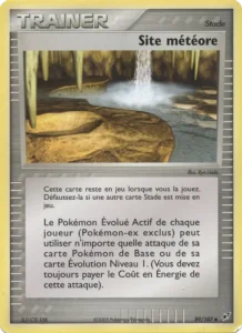 Carte Pokemon Site météore 89/107 EX Deoxys