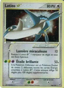 Carte Pokémon Latios ☆ 106 EX Deoxys