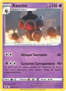 Carte Pokemon Kaorine 059/172 Stars Étincelantes