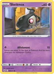 Carte Pokemon Skelénox 060/172 Stars Étincelantes