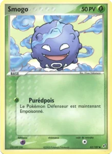 Carte Pokemon Smogo 62/107 EX Deoxys