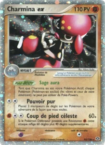 Carte Pokemon Charmina ex 95/106 EX Émeraude