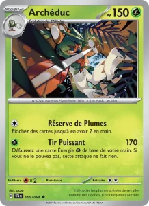 Carte Pokémon Archéduc 005/64