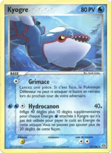 Kyogre 15 — EX Émeraude
