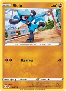 Carte Pokemon Riolu 078/172 Stars Étincelantes