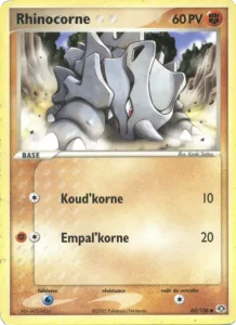 Rhinocorne 62 — EX Émeraude
