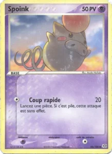 Spoink 66 — EX Émeraude