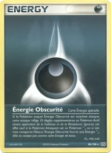 Carte Pokemon Énergie Obscurité 86/106 EX Émeraude