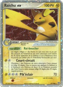 Raichu ex 97 — EX Émeraude