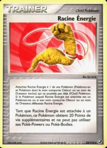Carte Pokemon Racine Énergie 83/115 EX Forces Cachées