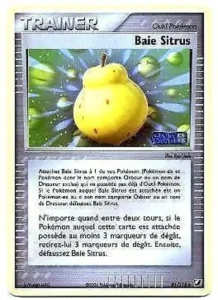 Carte Pokemon Baie Sitrus 91/115 EX Forces Cachées
