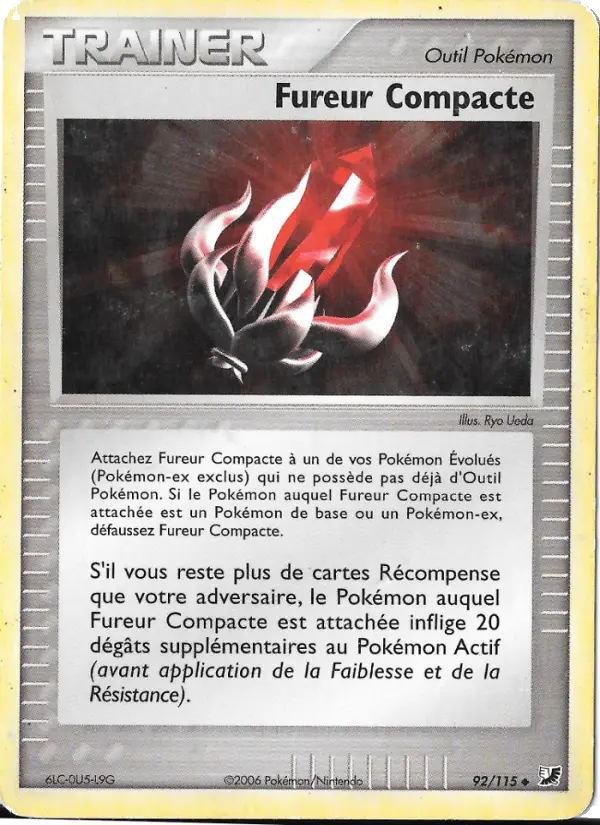 Scan HD carte Pokémon Fureur Compacte 92/115 — EX Forces Cachées