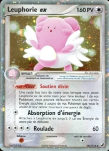 Carte Pokemon Leuphorie ex 101/115 EX Forces Cachées
