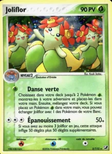Carte Pokémon Joliflor 3/115