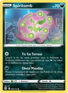 Carte Pokemon Spiritomb 089/172 Stars Étincelantes
