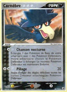 Carte Pokemon Cornèbre 30/115 EX Forces Cachées