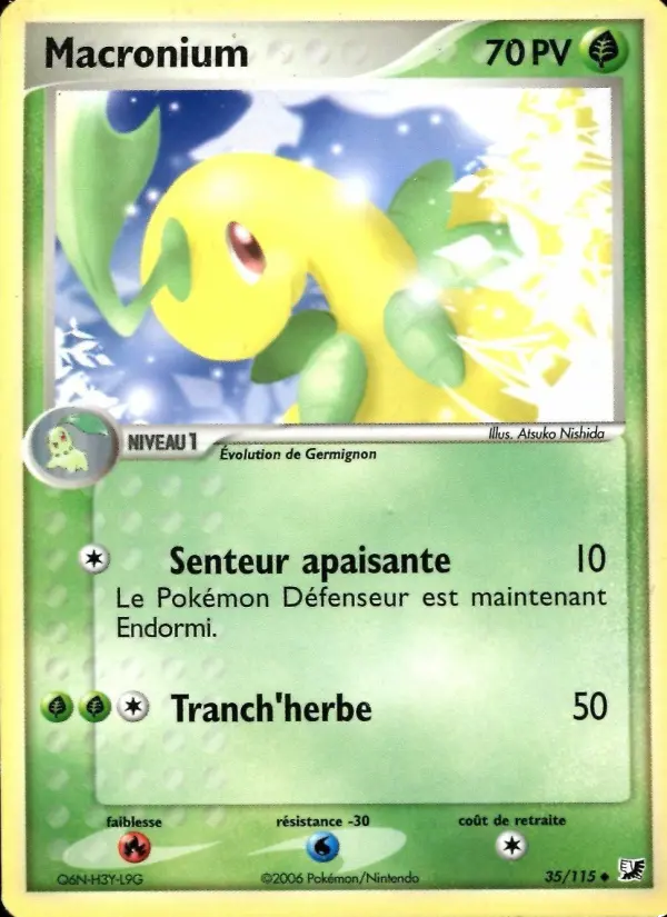 Scan HD carte Pokémon Macronium 35/115 — EX Forces Cachées