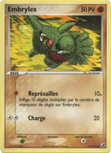 Carte Pokemon Embrylex 61/115 EX Forces Cachées