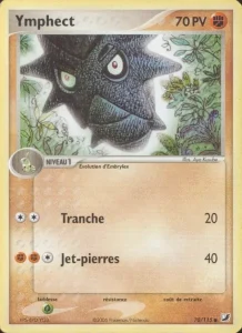 Carte Pokemon Ymphect 70/115 EX Forces Cachées