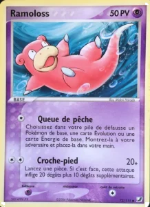 Carte Pokemon Ramoloss 72/115 EX Forces Cachées